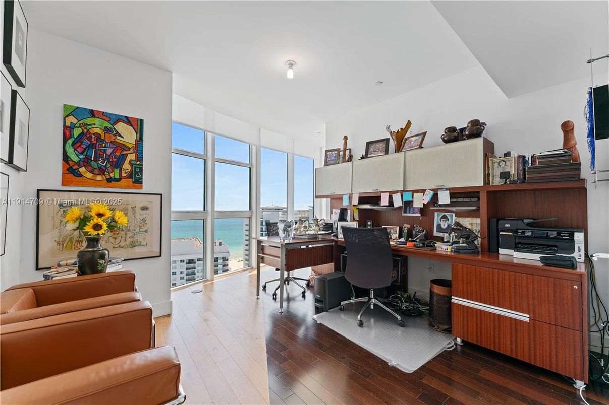 Home Office, Interior, Water, Wood Texture Flooring