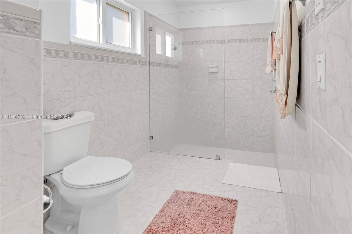 Bathroom, Glass Shower, Interior, Marble, Marble Walls