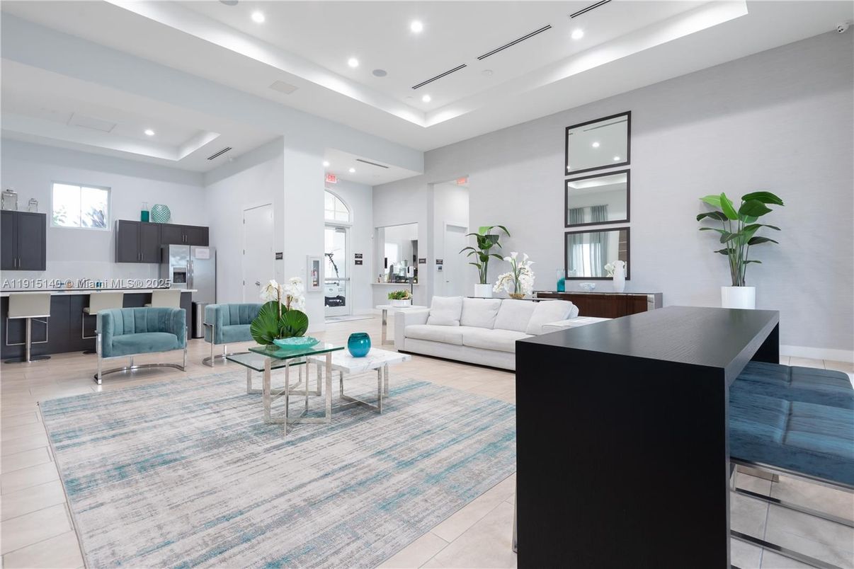 Interior, Kitchen, Living room, Recessed Lighting