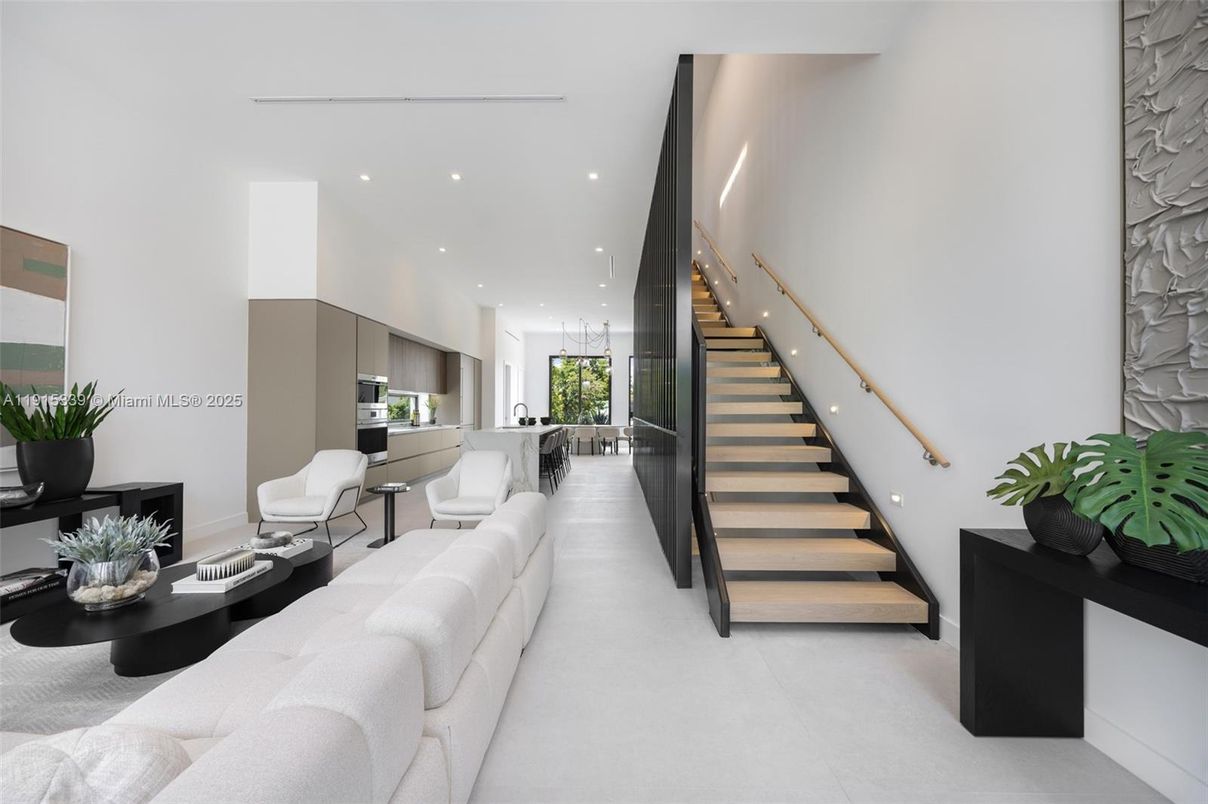 Interior, Kitchen, Living room, Pendant Lights, Recessed Lighting