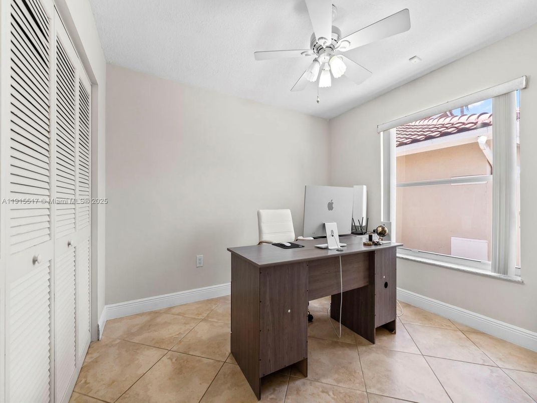 Home Office, Interior, Recessed Lighting