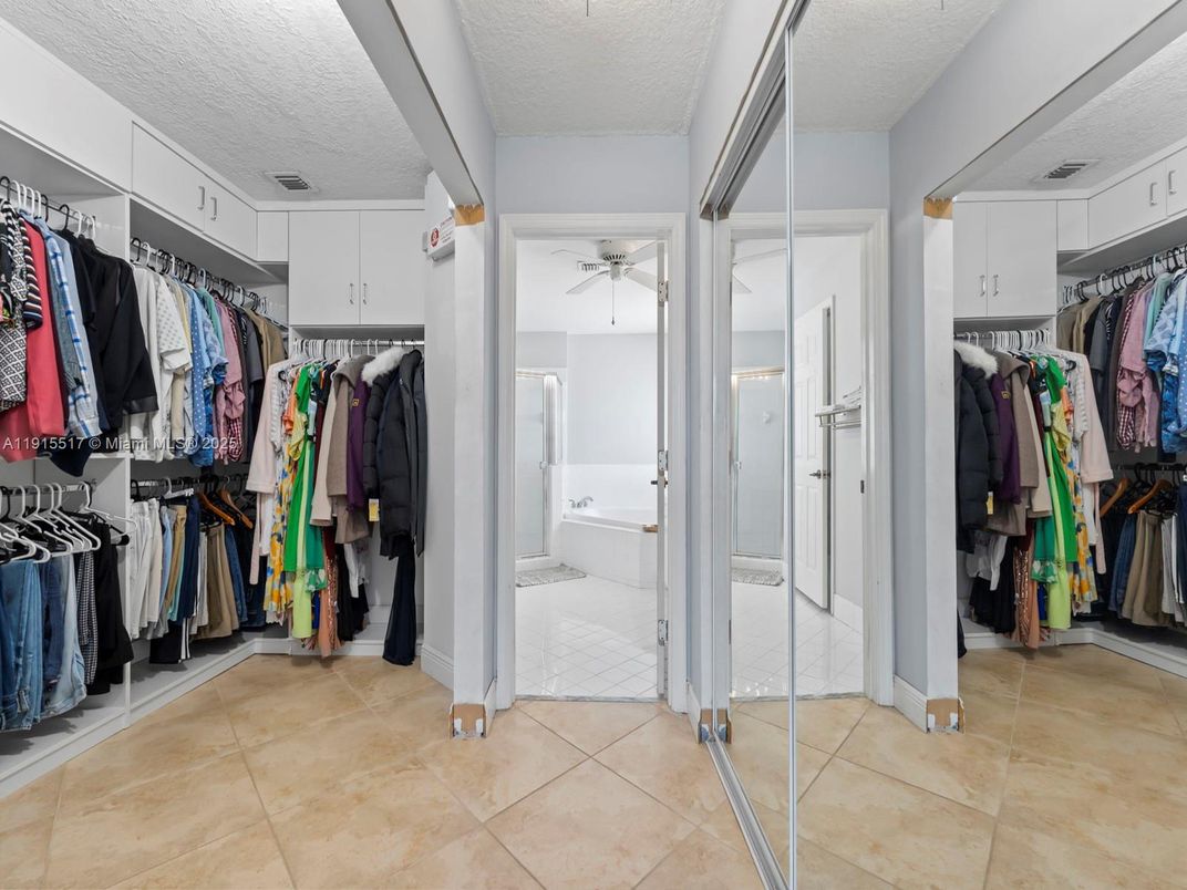 Bathroom, Glass Shower, Interior, Walk-in Closets