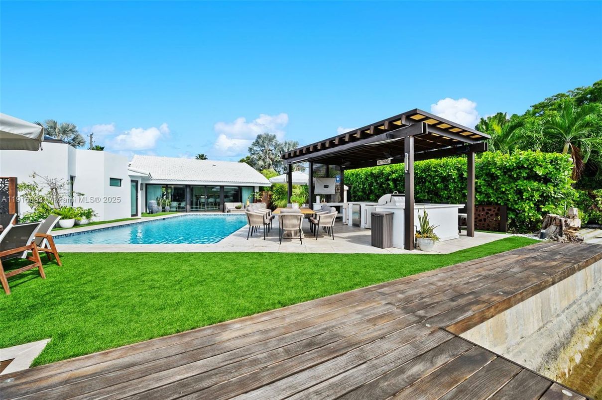 Backyard, Exterior, Outdoor Kitchen, Pool