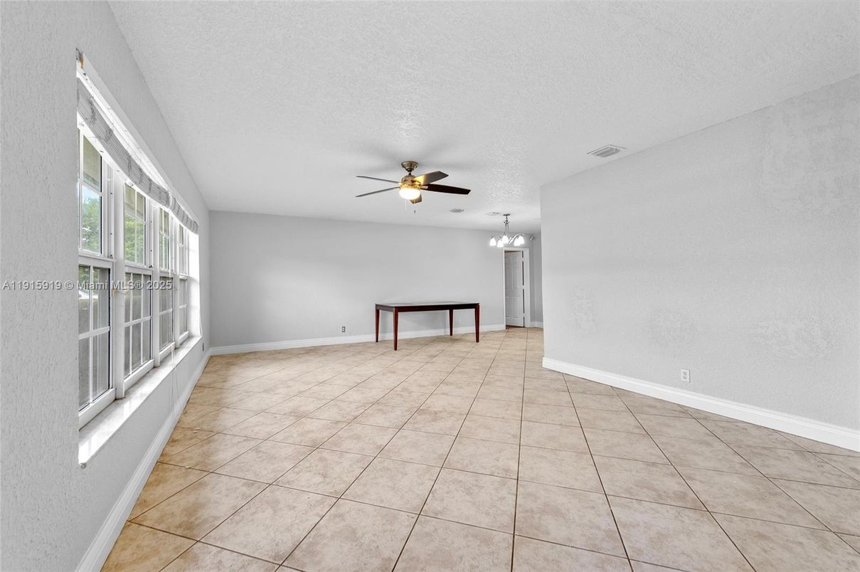 Chandelier, Empty room, Interior