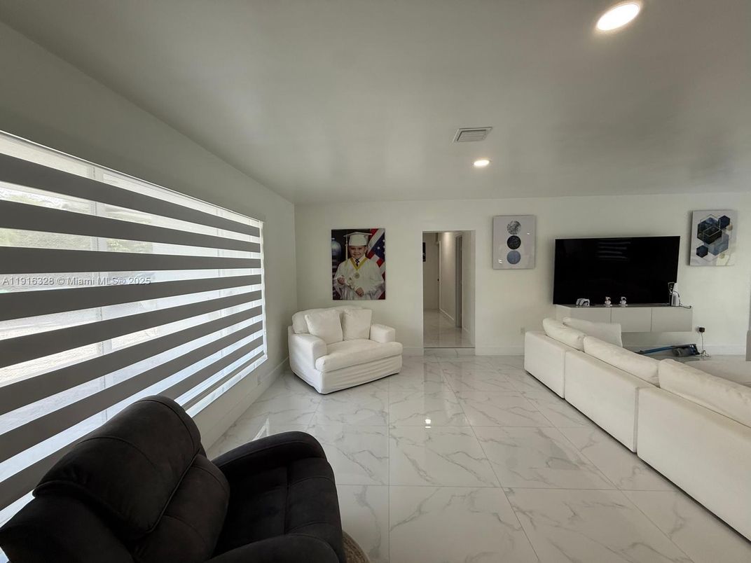 Interior, Living room, Marble, Recessed Lighting