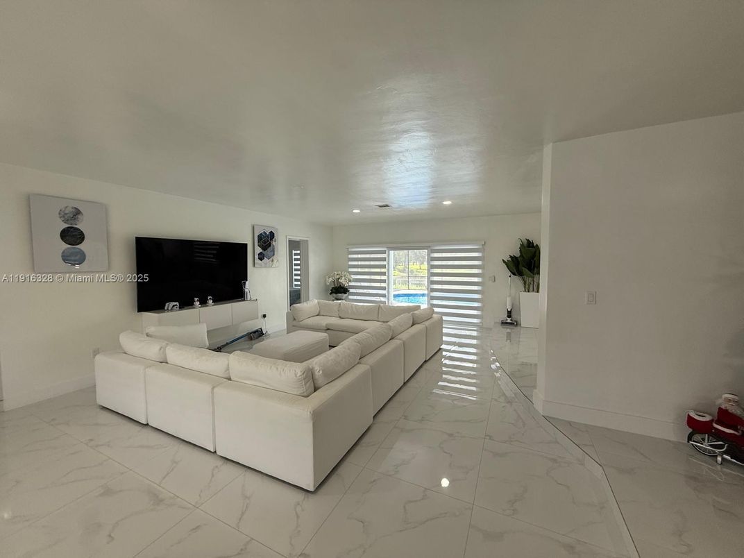Interior, Living room, Marble, Recessed Lighting