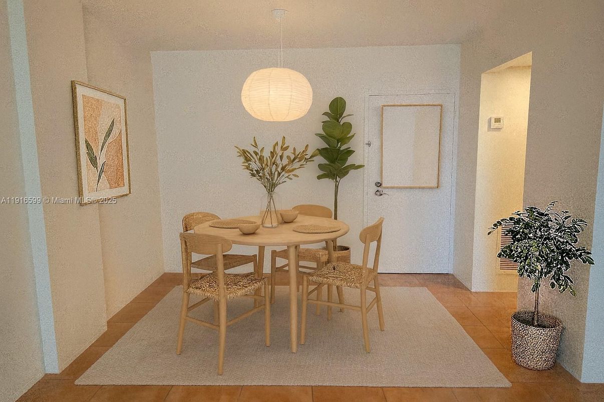 Dining room, Interior, Pendant Lights