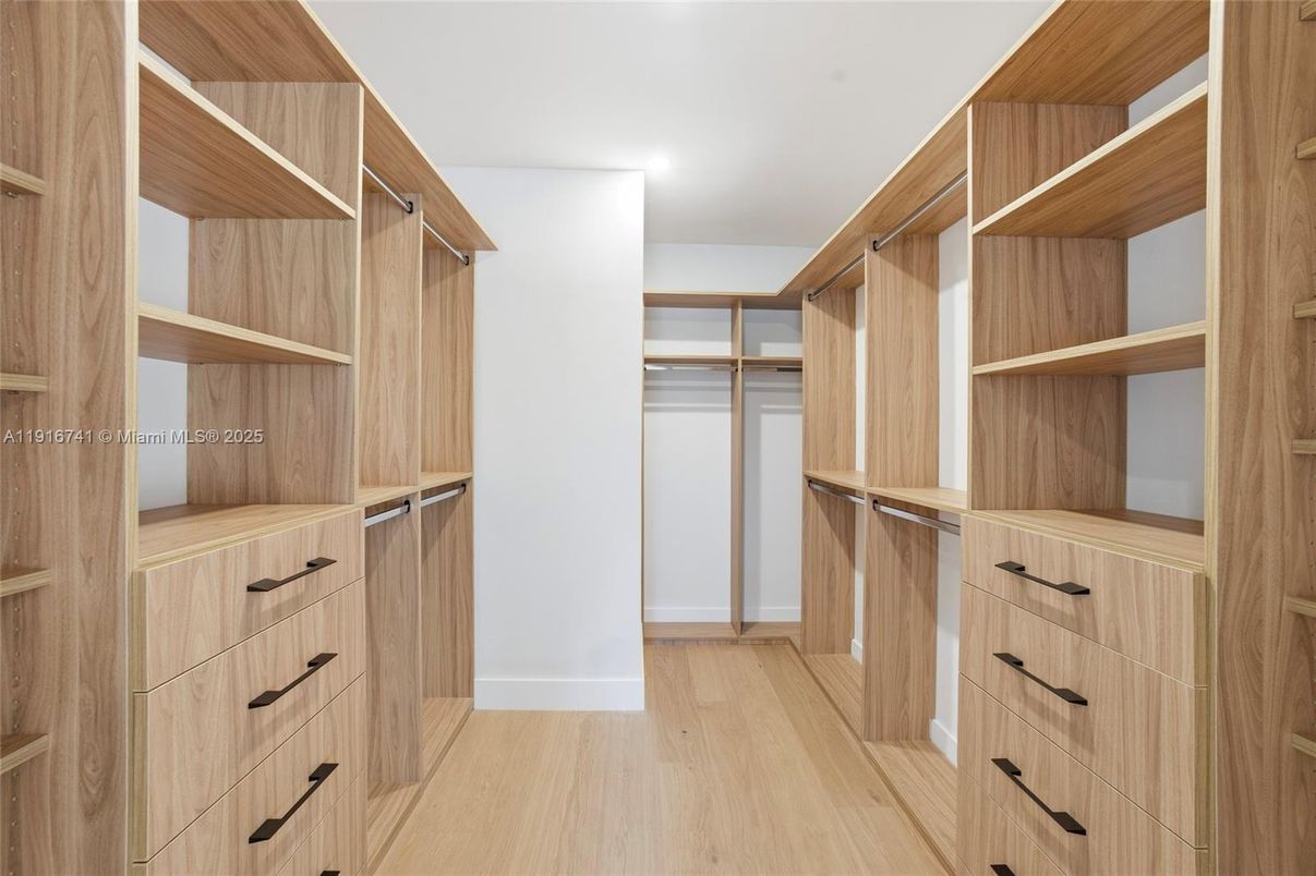 Interior, Walk-in Closets, Wood Texture Flooring
