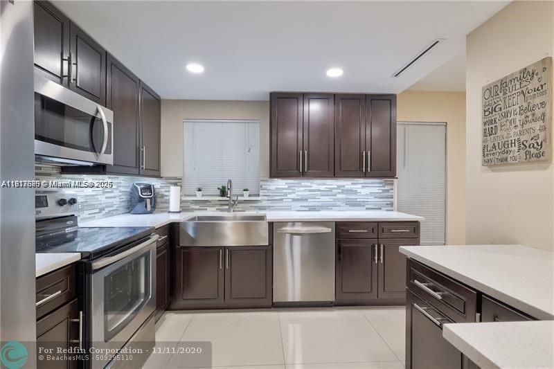 Interior, Kitchen, Recessed Lighting, Stainless Steel Appliances