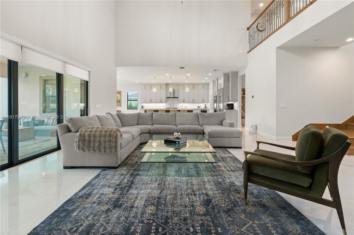 Interior, Kitchen, Living room, Pendant Lights, Recessed Lighting