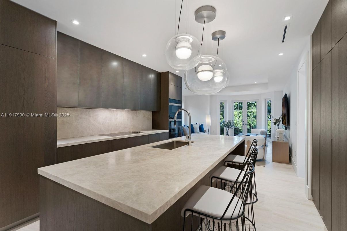 Interior, Kitchen, Pendant Lights, Recessed Lighting