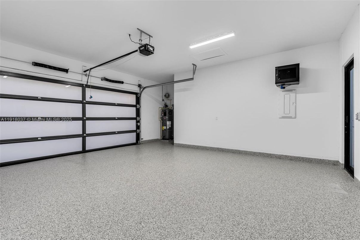 Garage, Interior, Recessed Lighting