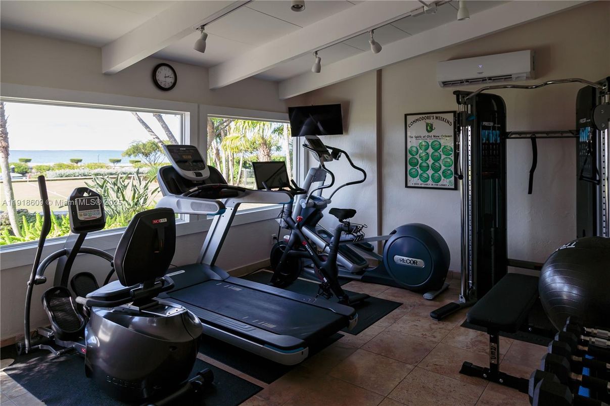 Fitness Equipment, Gym, Interior, Water