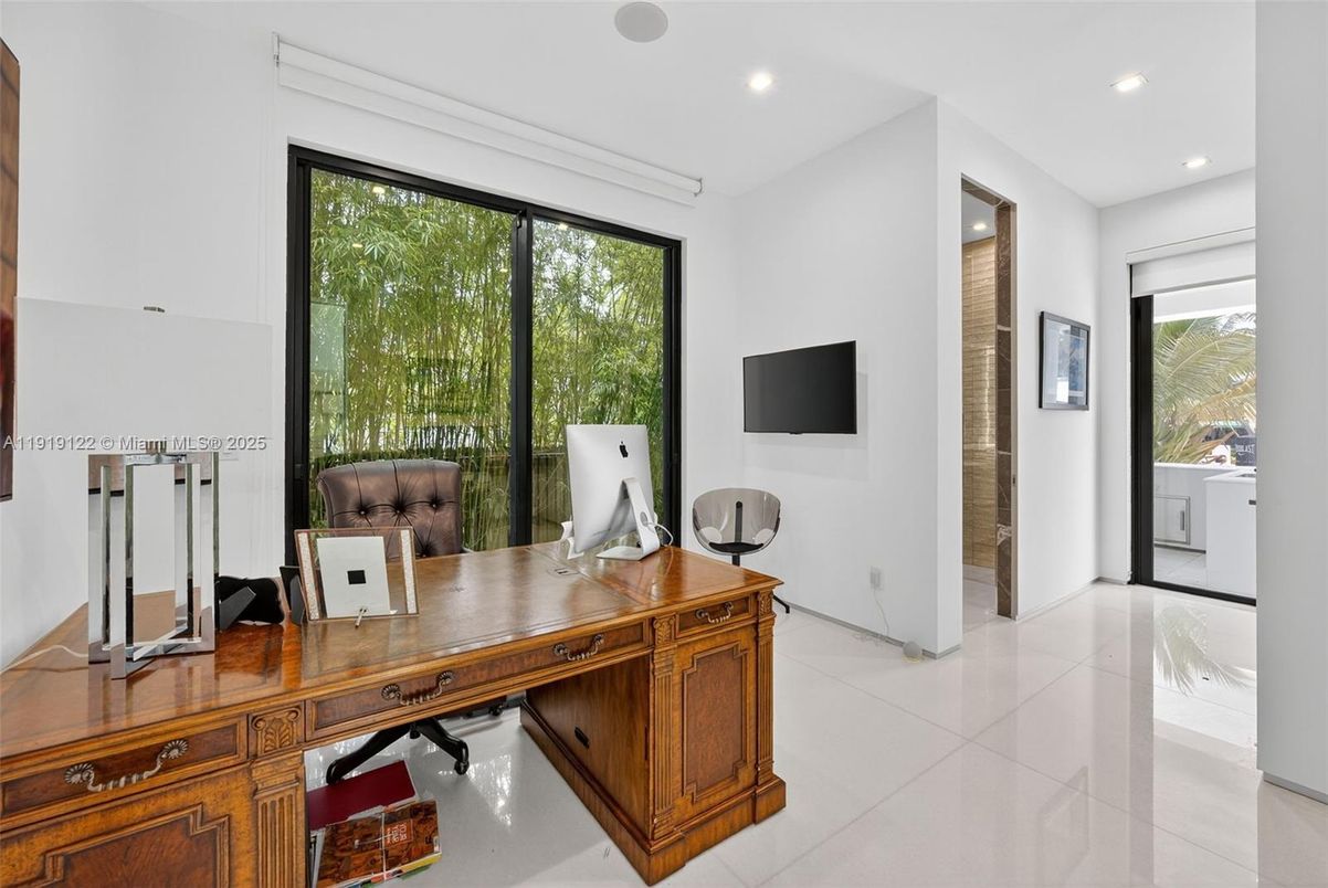 Home Office, Interior, Recessed Lighting