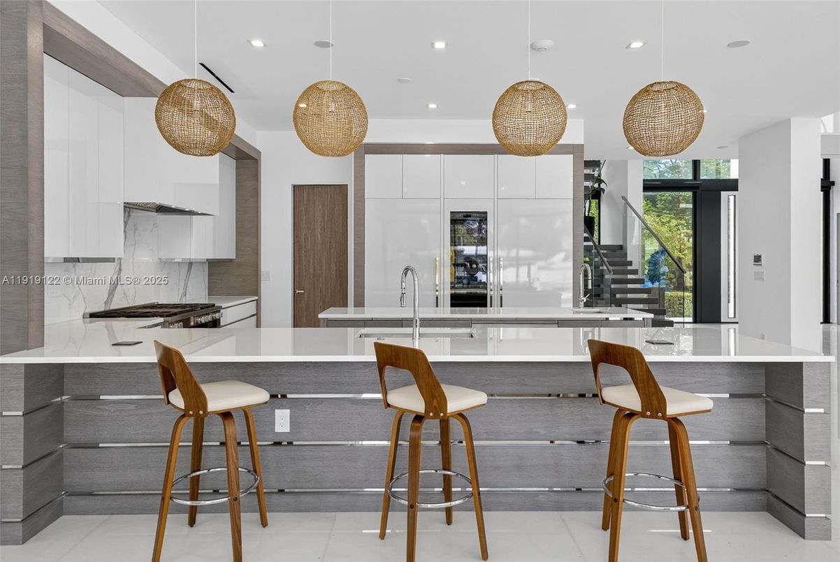 Interior, Kitchen, Pendant Lights, Recessed Lighting