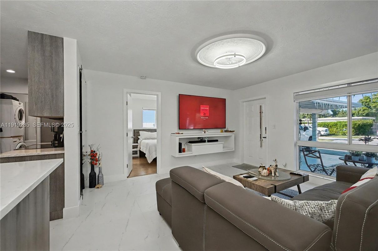 Interior, Living room, Marble, Recessed Lighting
