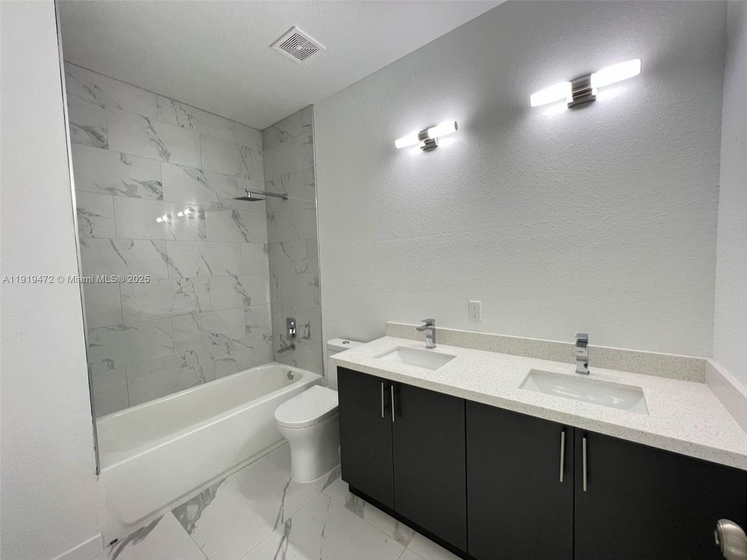 Bathroom, Dual Sink Vanities, Interior, Marble, Marble Walls