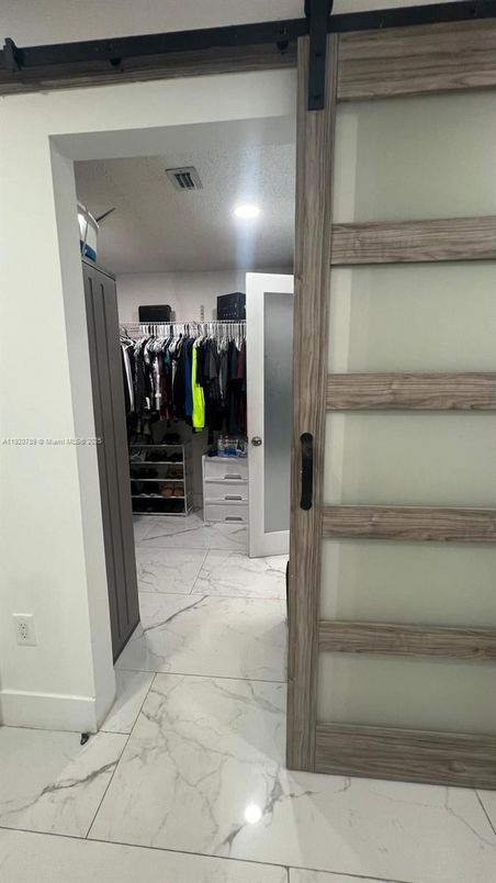 Interior, Marble, Recessed Lighting, Walk-in Closets