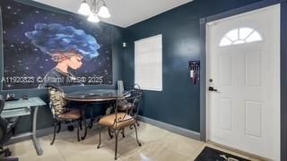 Dining room, Interior, Pendant Lights