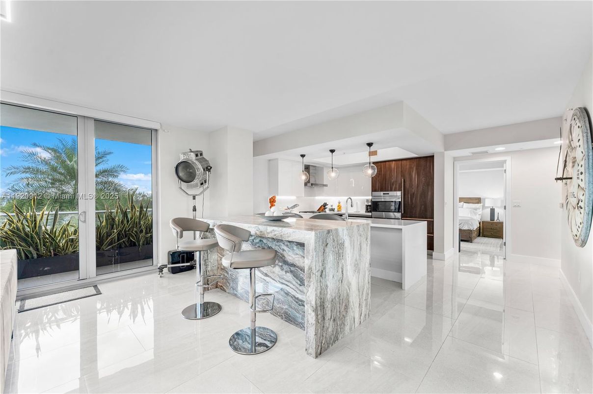 Interior, Kitchen, Pendant Lights, Recessed Lighting, Stainless Steel Appliances, Water