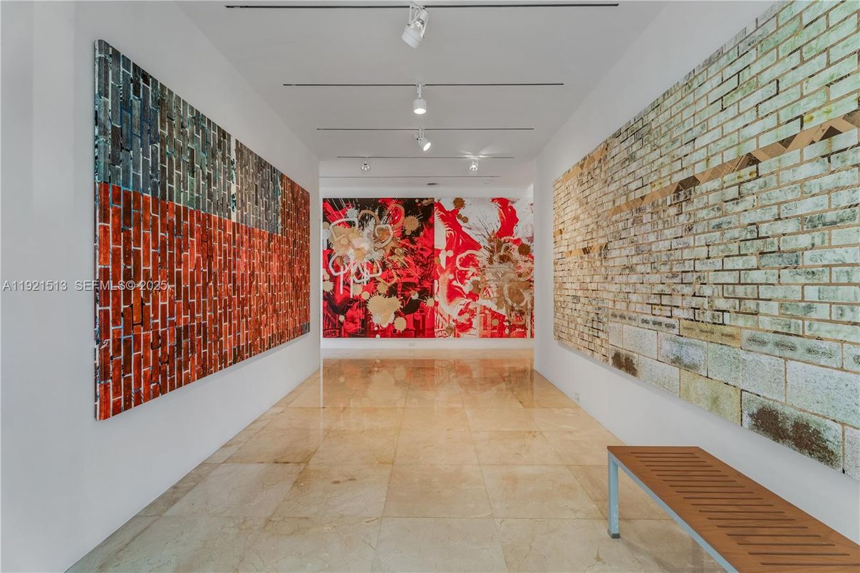 Interior, Recessed Lighting, Stone Walls