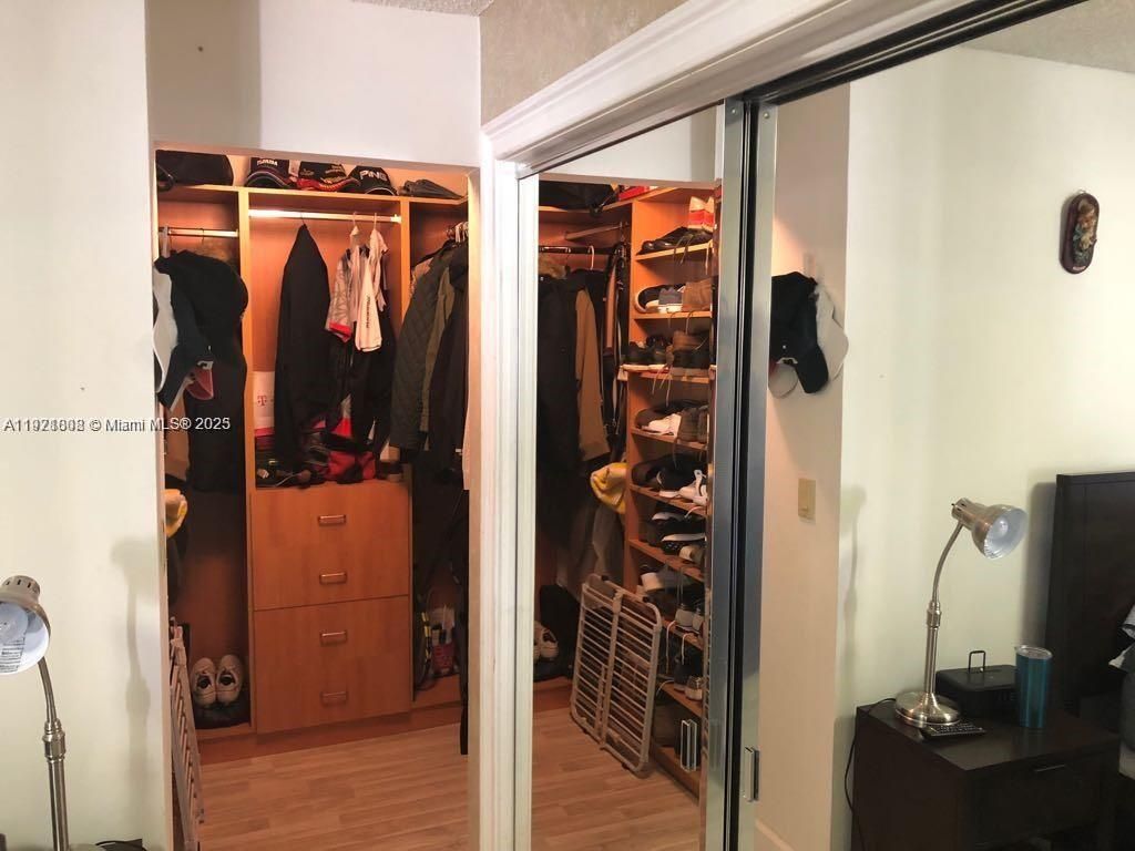 Interior, Walk-in Closets, Wood Texture Flooring