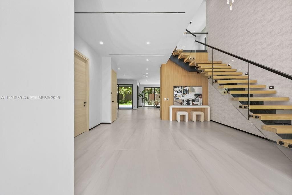 Interior, Recessed Lighting, Wooden Walls