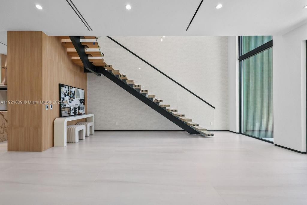 Interior, Recessed Lighting, Wooden Walls