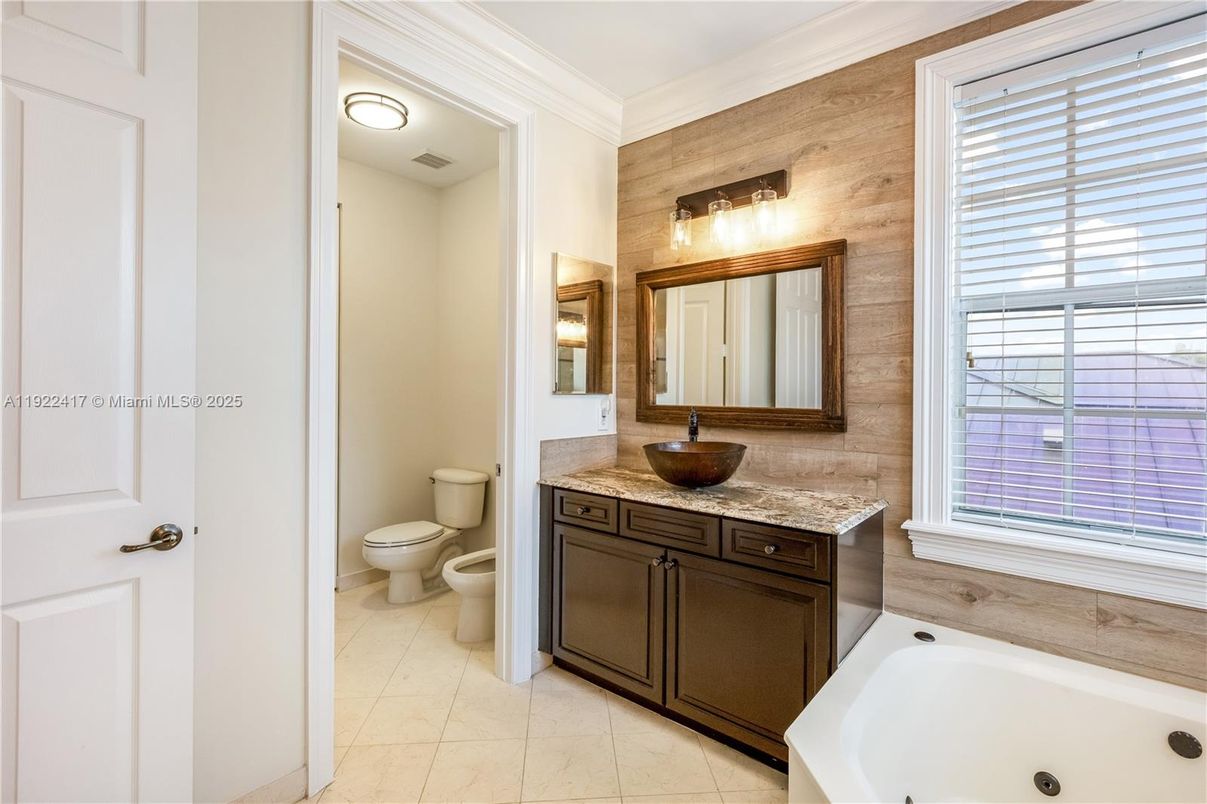 Bathroom, Interior, Wooden Walls