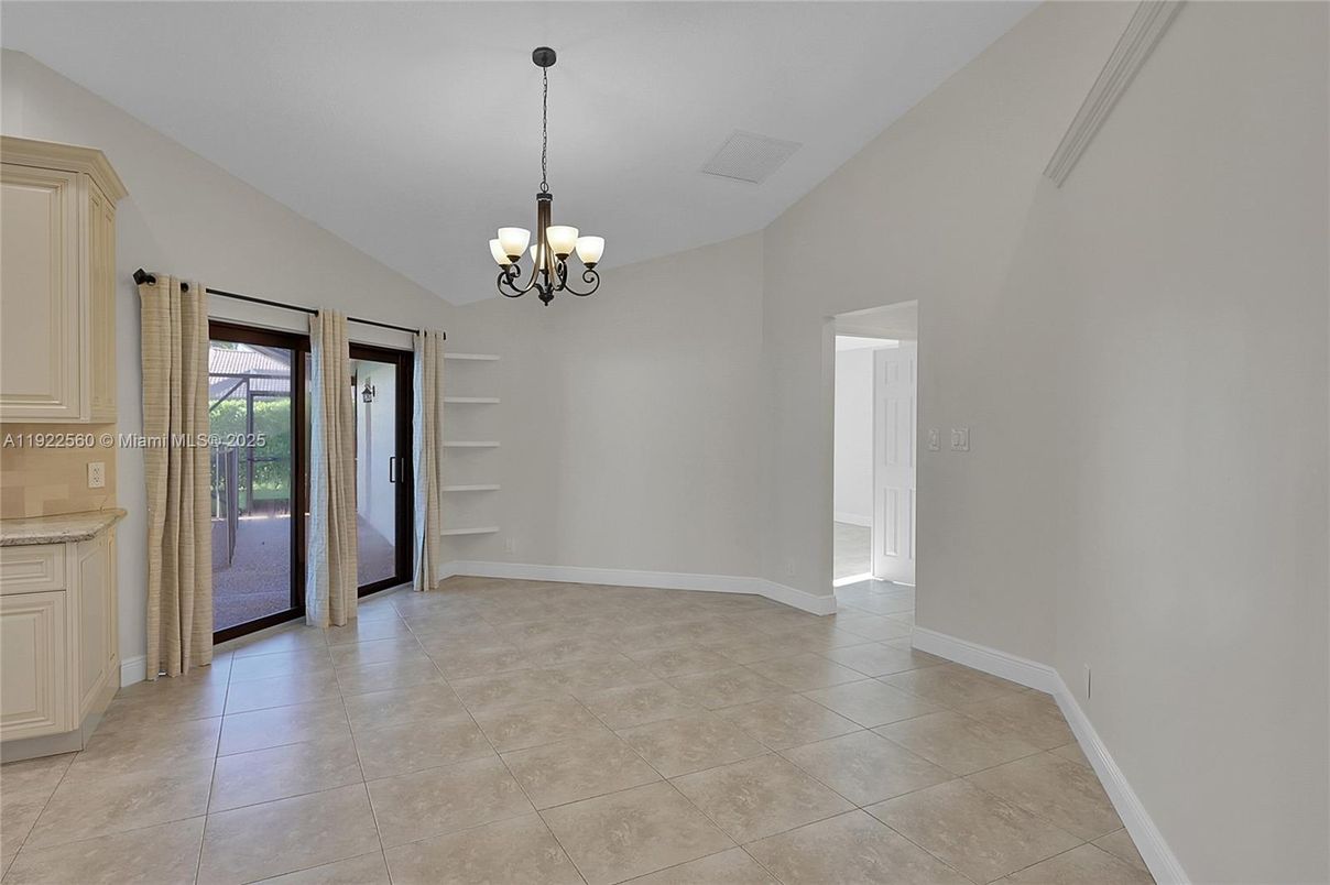 Chandelier, Empty room, Interior