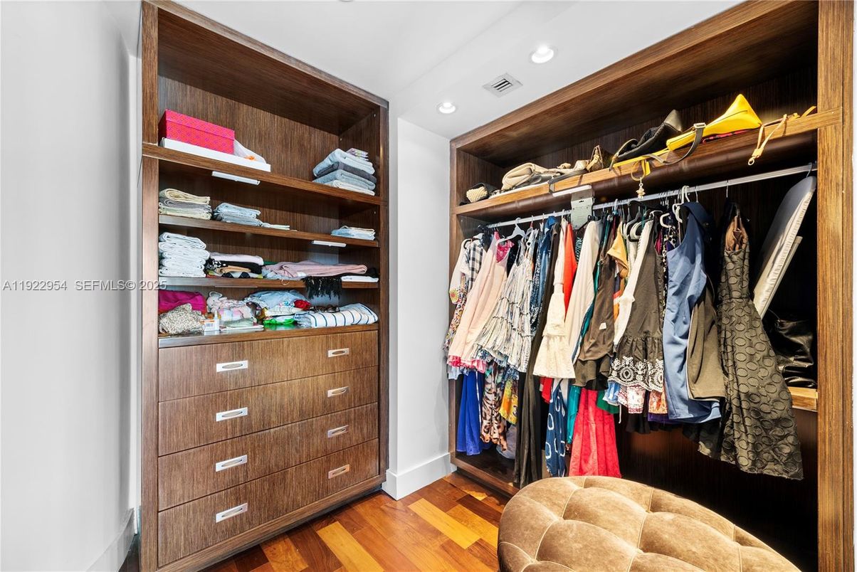 Interior, Recessed Lighting, Walk-in Closets, Wood Texture Flooring