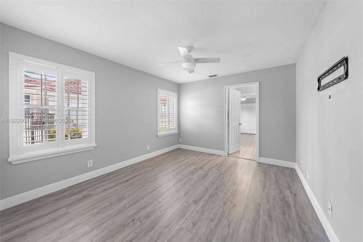 Empty room, Interior, Wood Texture Flooring