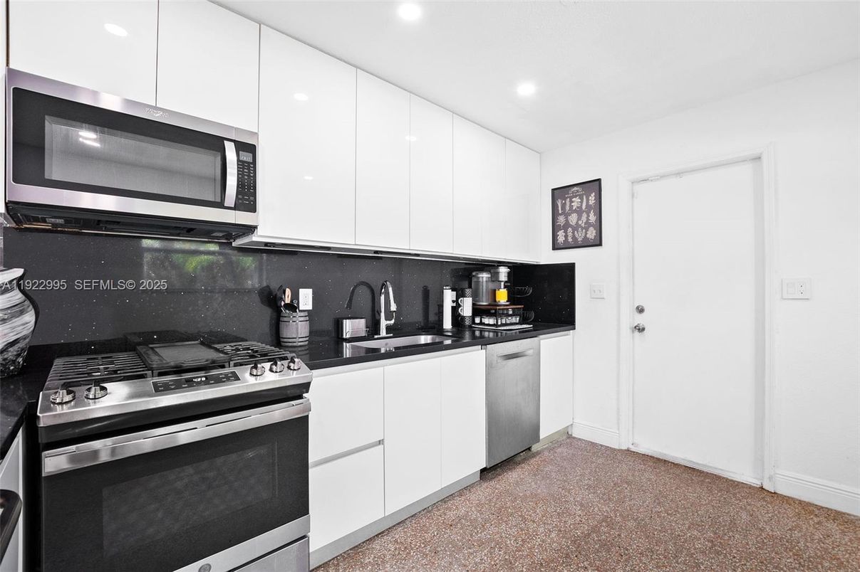 Interior, Kitchen, Recessed Lighting, Stainless Steel Appliances