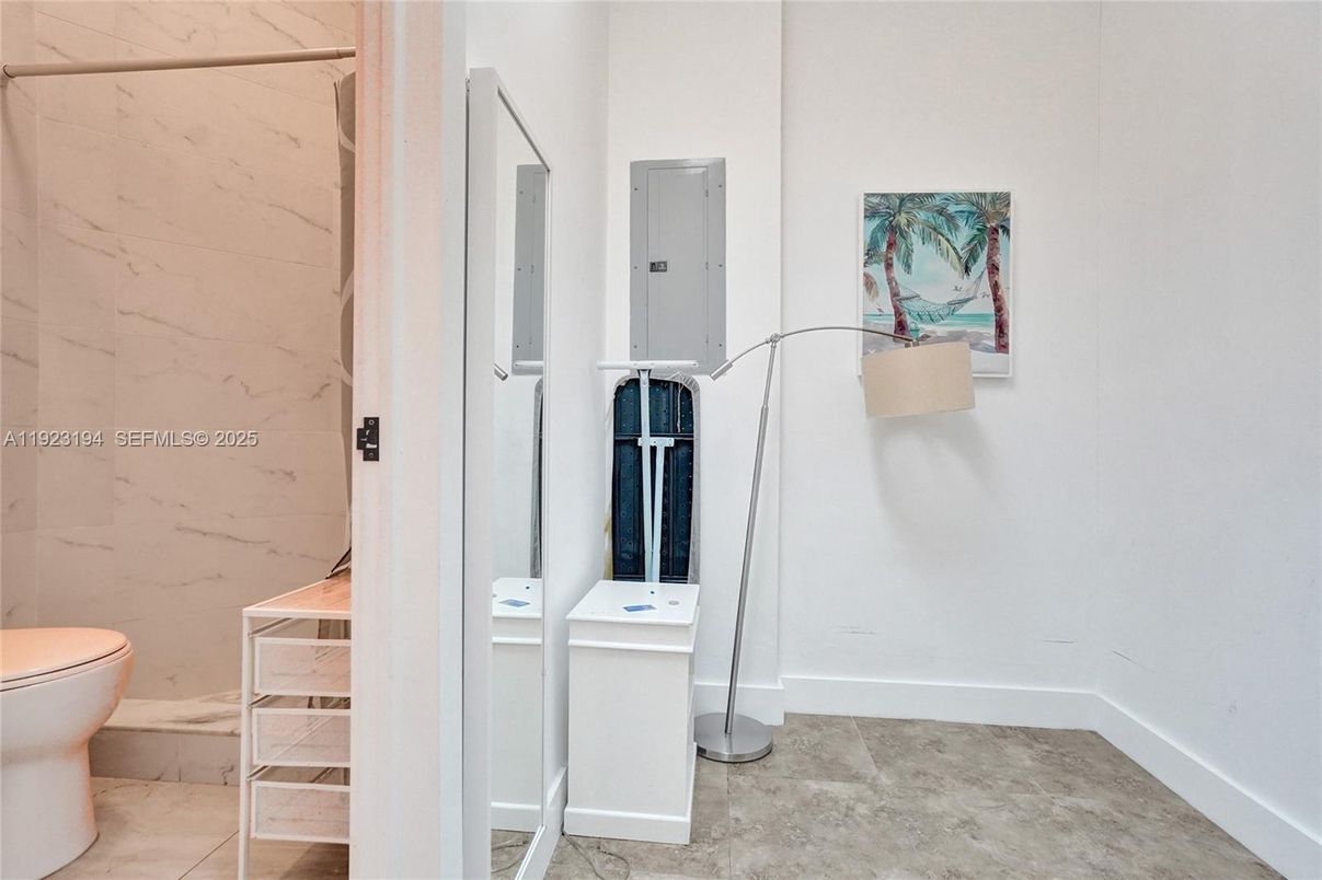 Bathroom, Interior, Marble Walls