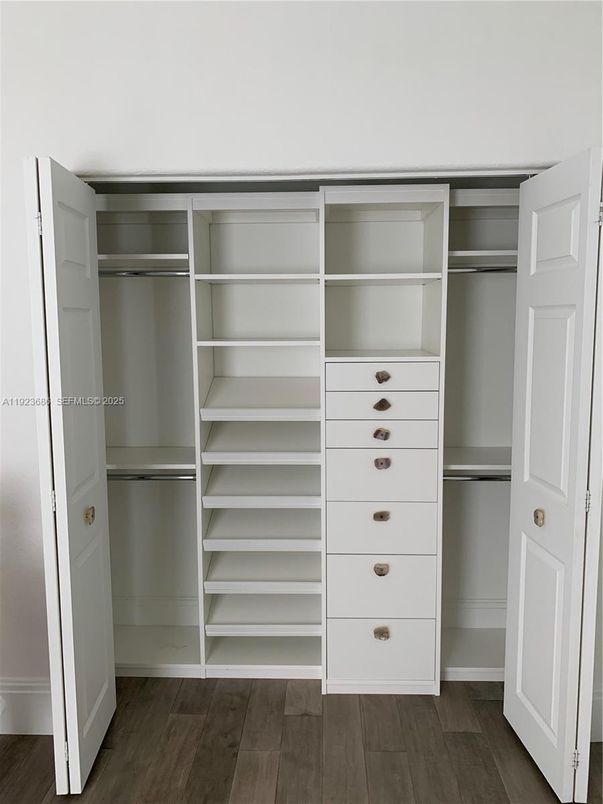 Interior, Walk-in Closets, Wood Texture Flooring