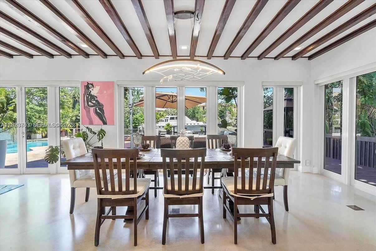 Dining room, Interior