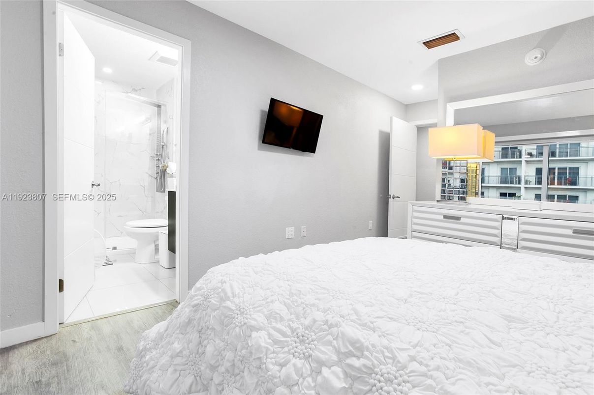 Bathroom, Bedroom, Glass Shower, Interior, Marble, Recessed Lighting