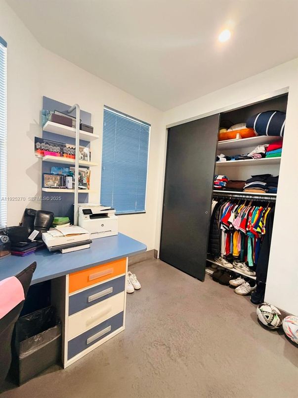 Home Office, Interior, Recessed Lighting