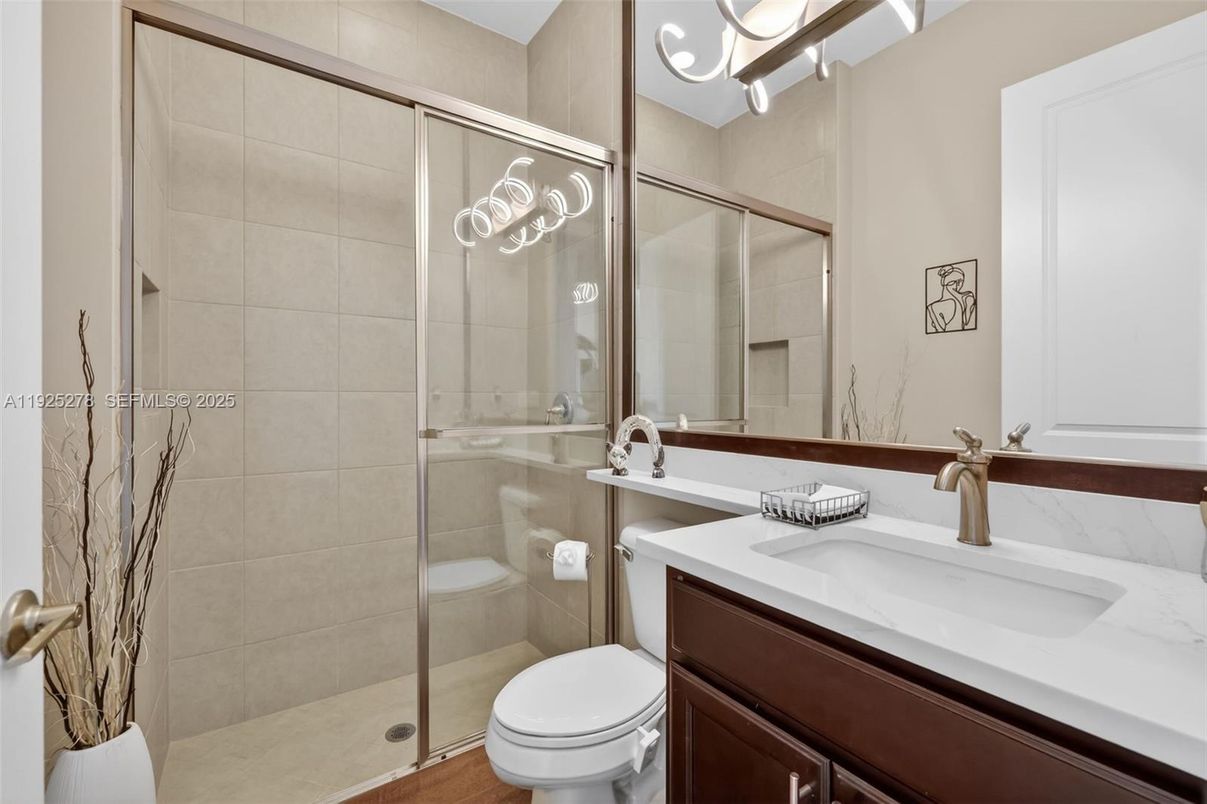 Bathroom, Glass Shower, Interior