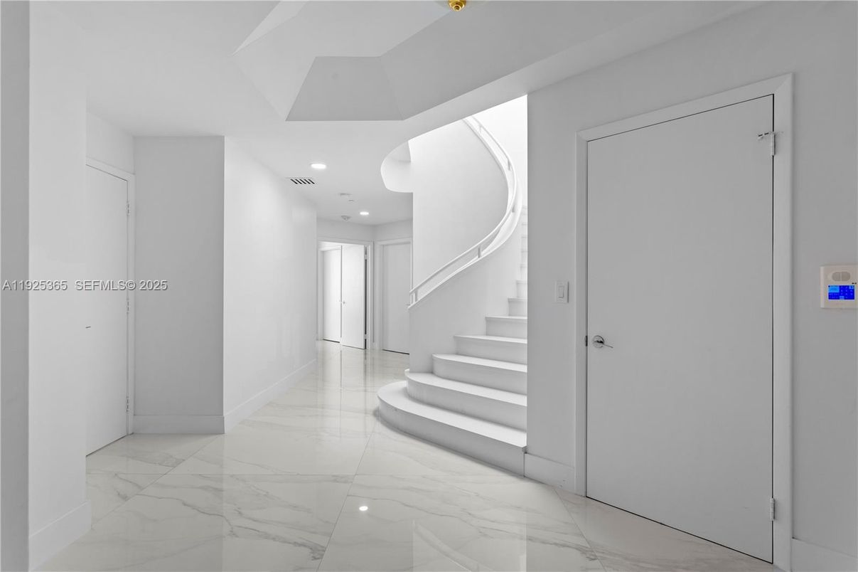 Interior, Marble, Recessed Lighting