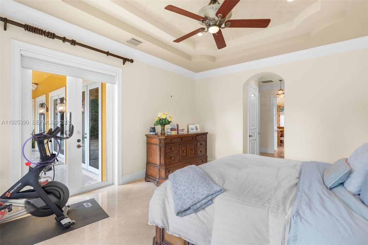 Bedroom, Fitness Equipment, Interior