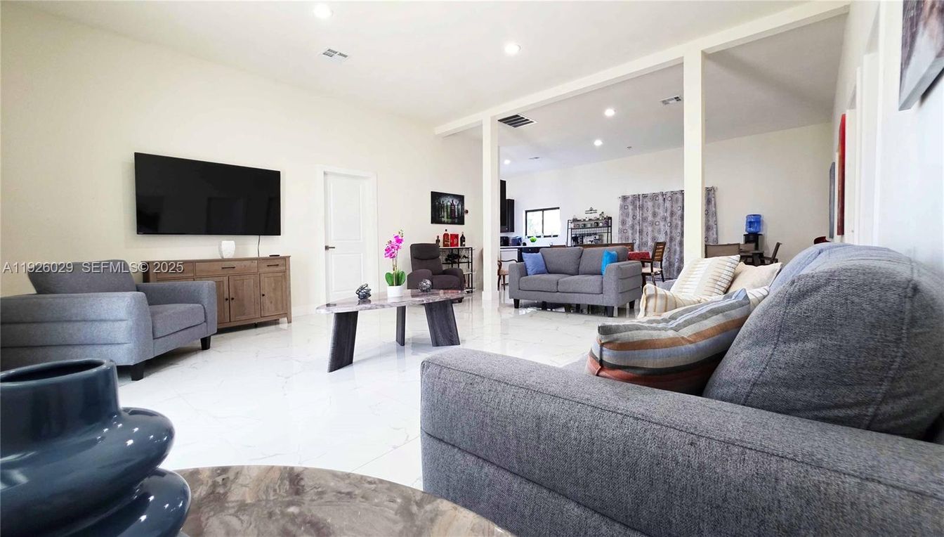 Interior, Living room, Marble, Recessed Lighting