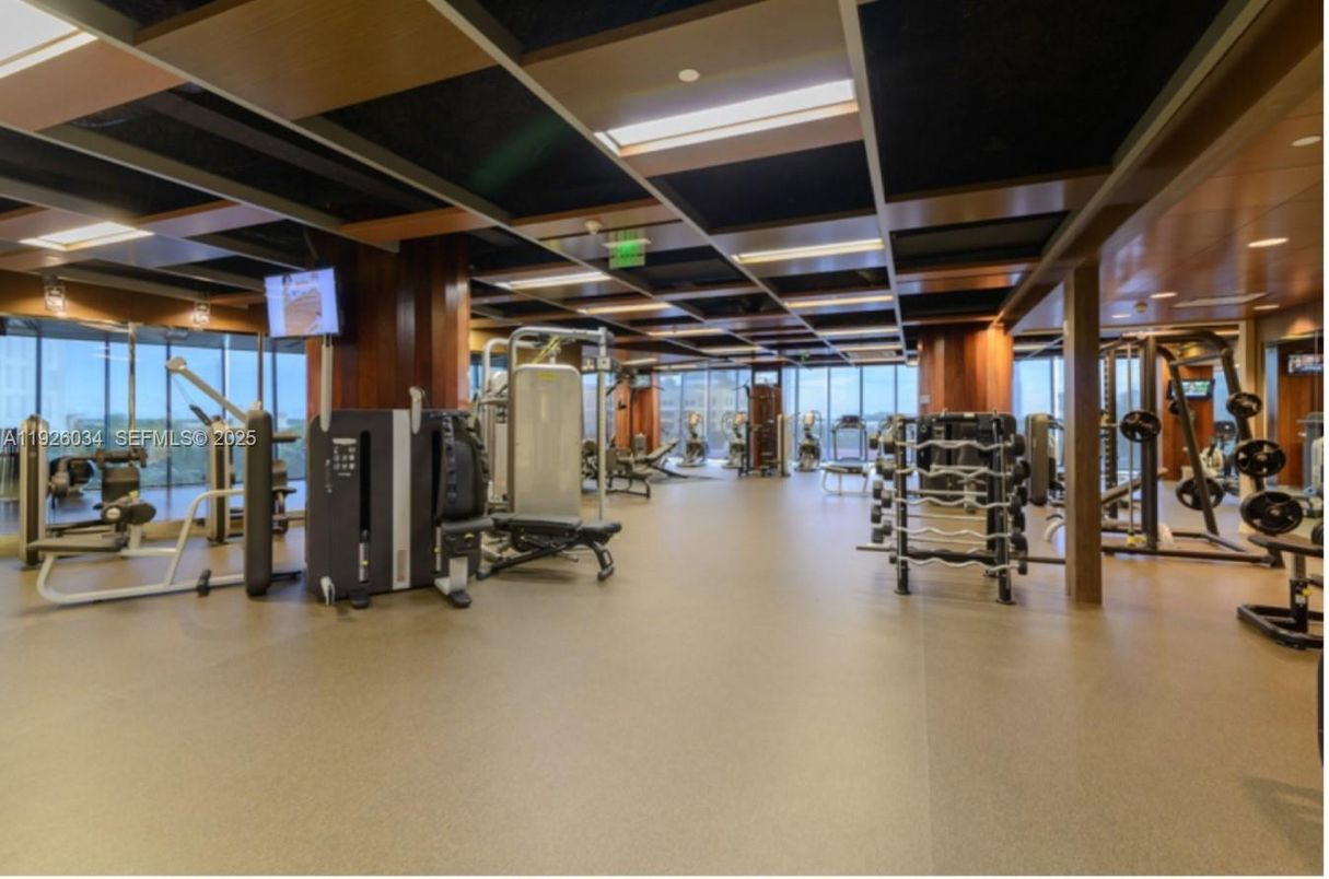 Fitness Equipment, Gym, Interior