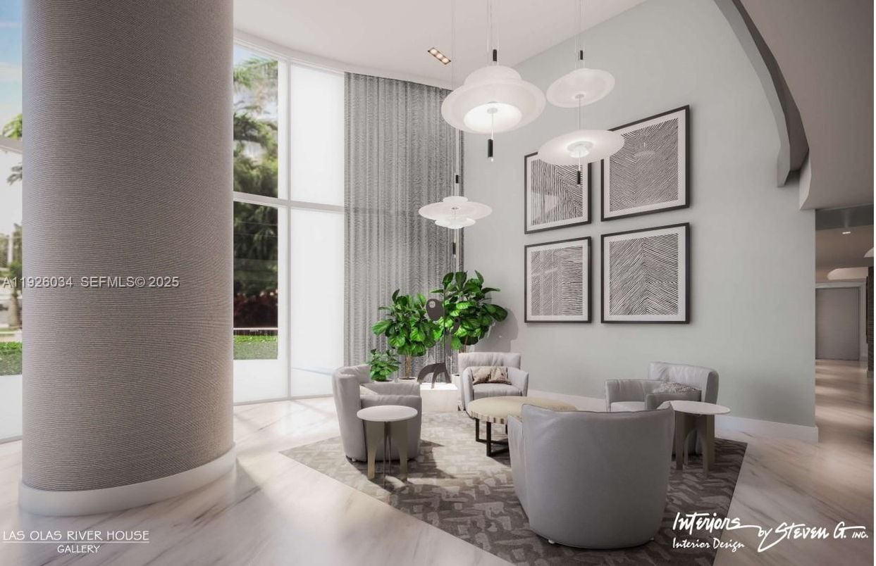 Interior, Living room, Pendant Lights, Wood Texture Flooring