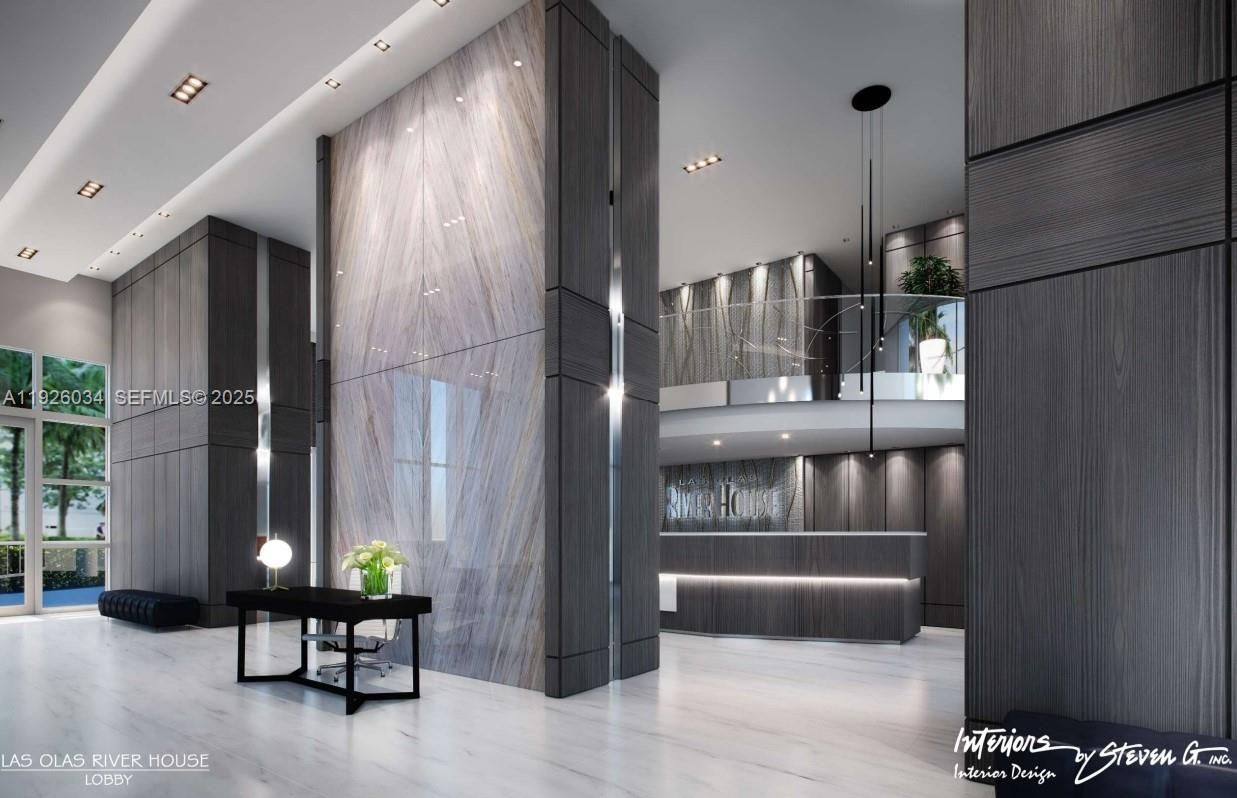 Interior, Marble, Pendant Lights, Recessed Lighting