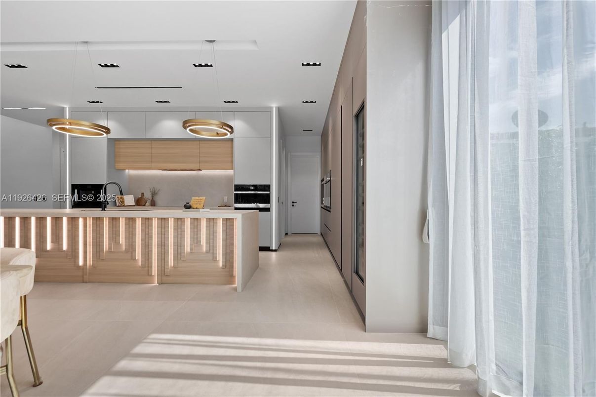 Interior, Kitchen, Pendant Lights, Recessed Lighting
