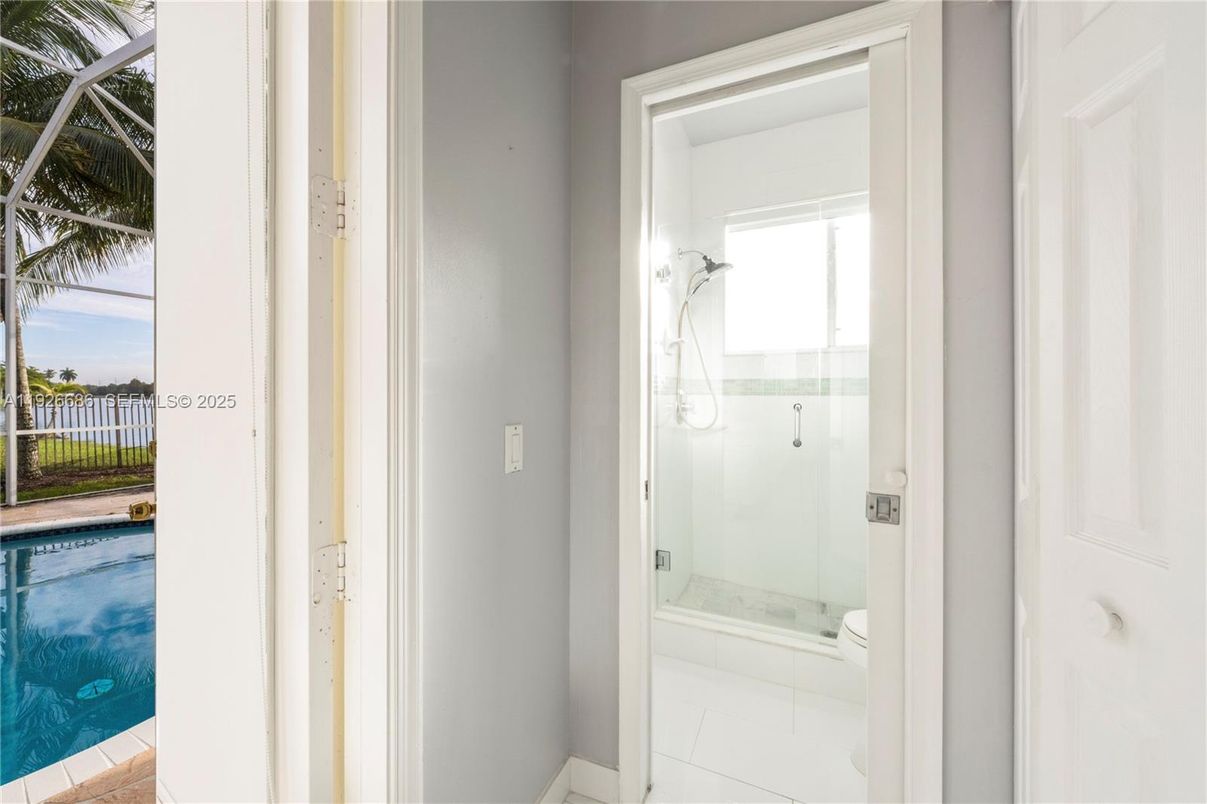 Bathroom, Glass Shower, Interior