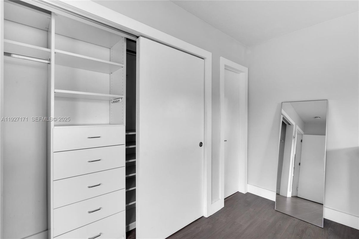 Interior, Walk-in Closets, Wood Texture Flooring