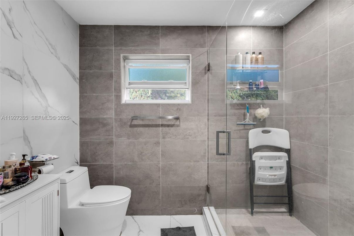 Bathroom, Glass Shower, Interior