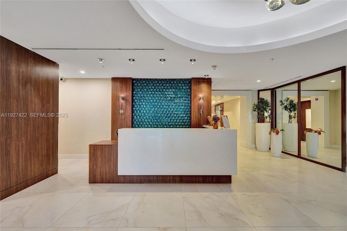 Interior, Marble, Recessed Lighting, Wooden Walls